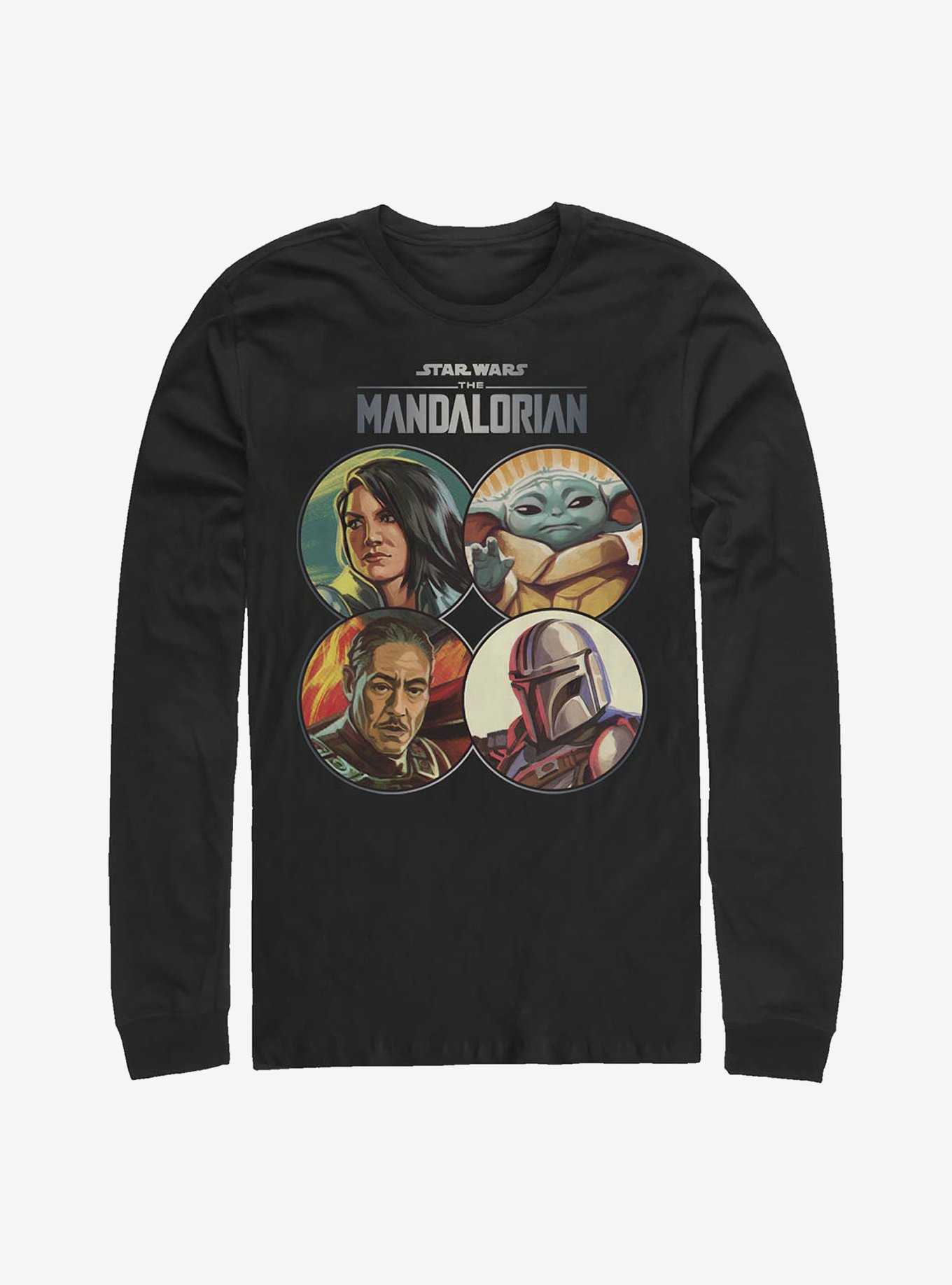 Star Wars The Mandalorian Main Crew Coins Long-Sleeve T-Shirt, , hi-res