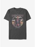 Star Wars The Mandalorian Greef Karga Portrait T-Shirt, CHARCOAL, hi-res