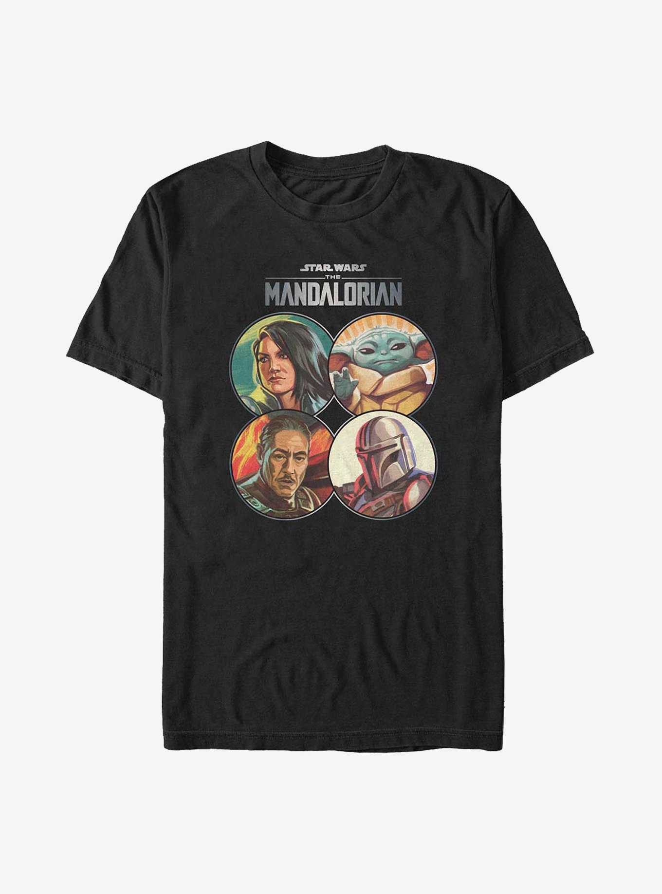 Star Wars The Mandalorian Main Crew Coins T-Shirt, , hi-res
