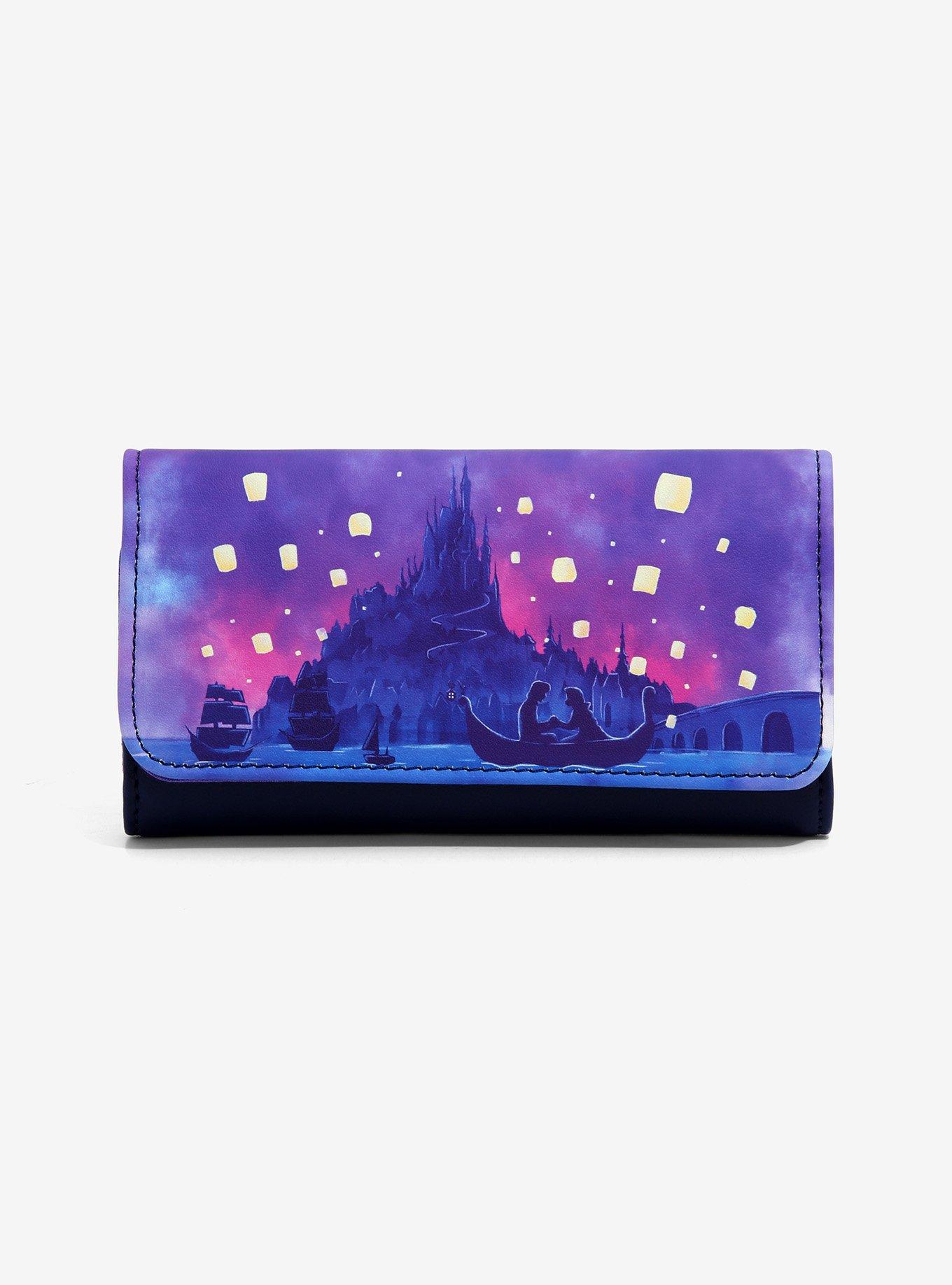 Loungefly Disney Tangled Lanterns Flap Wallet, , hi-res