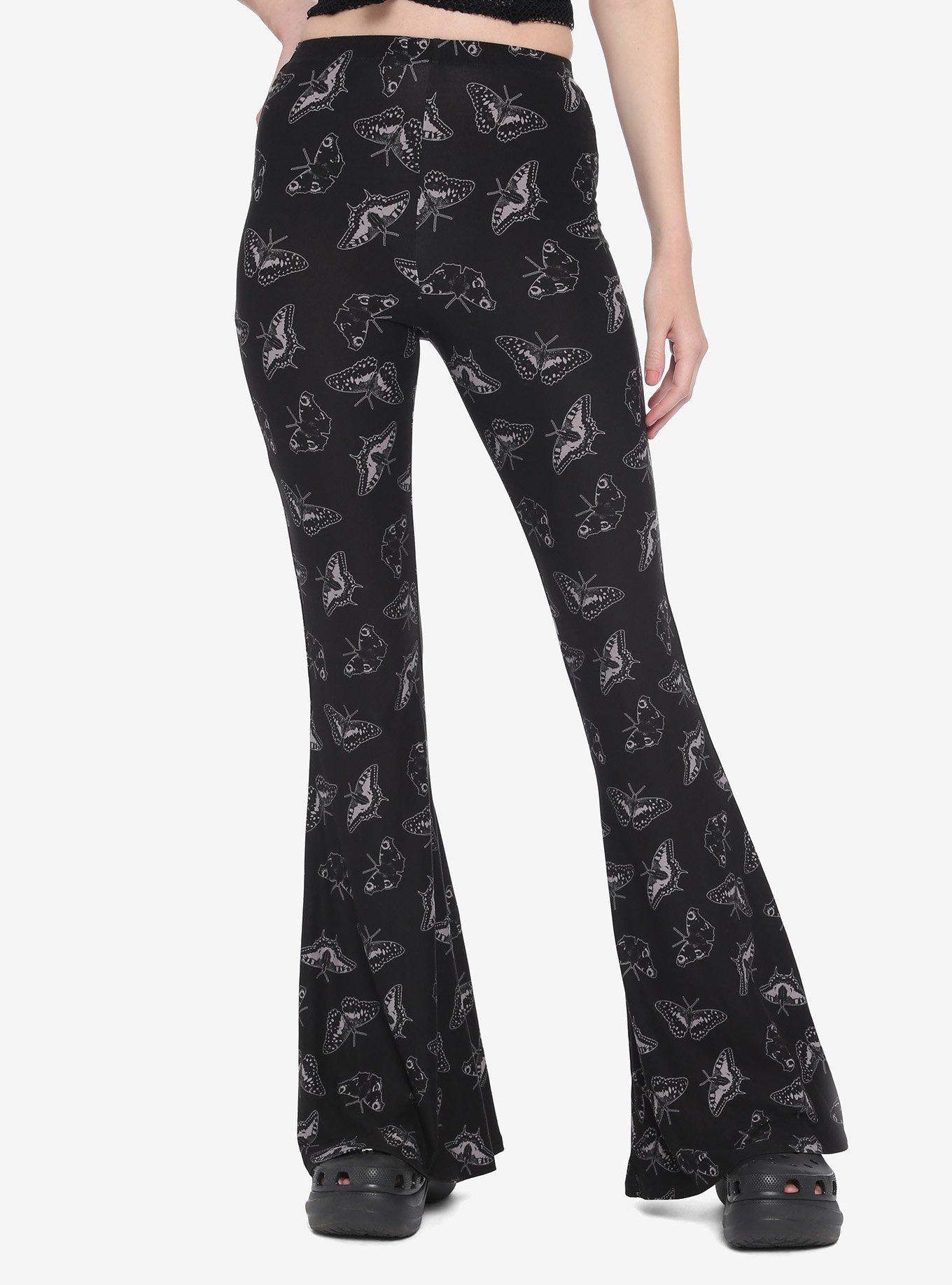 Butterfly Flared Leggings | Hot Topic