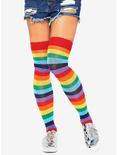 Lycra Acrylic Rainbow Thigh High, , hi-res