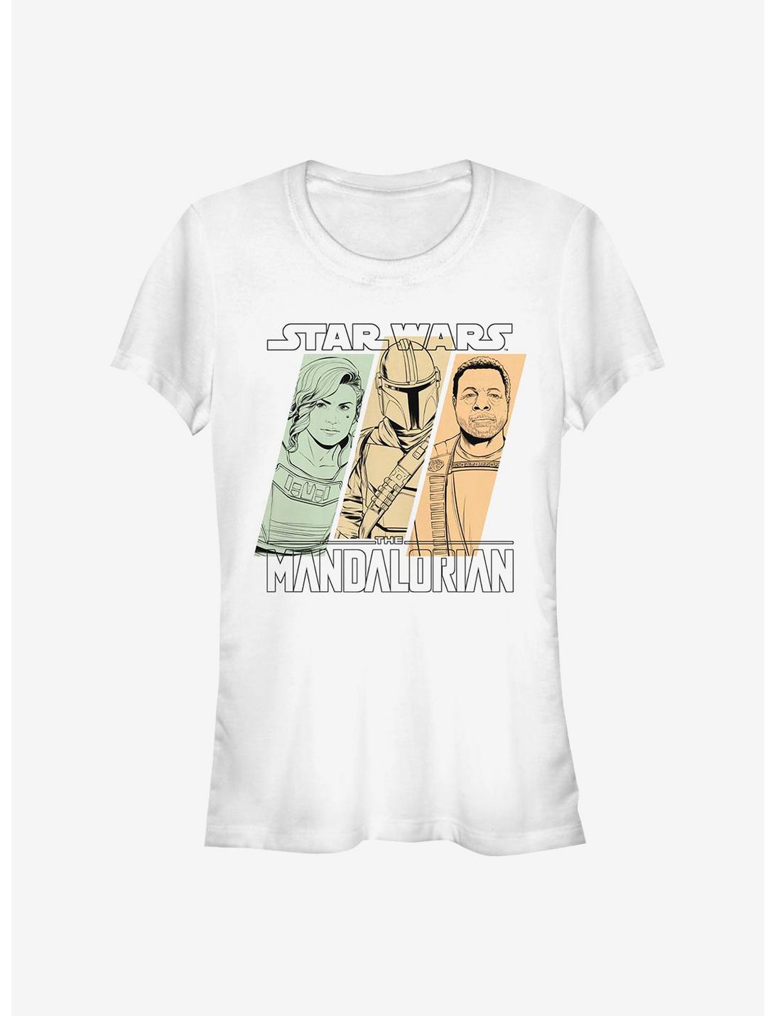 Star Wars The Mandalorian Mando Team Girls T-Shirt, WHITE, hi-res
