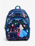 Loungefly Disney Sleeping Beauty Floral Mini Backpack - BoxLunch Exclusive, , hi-res