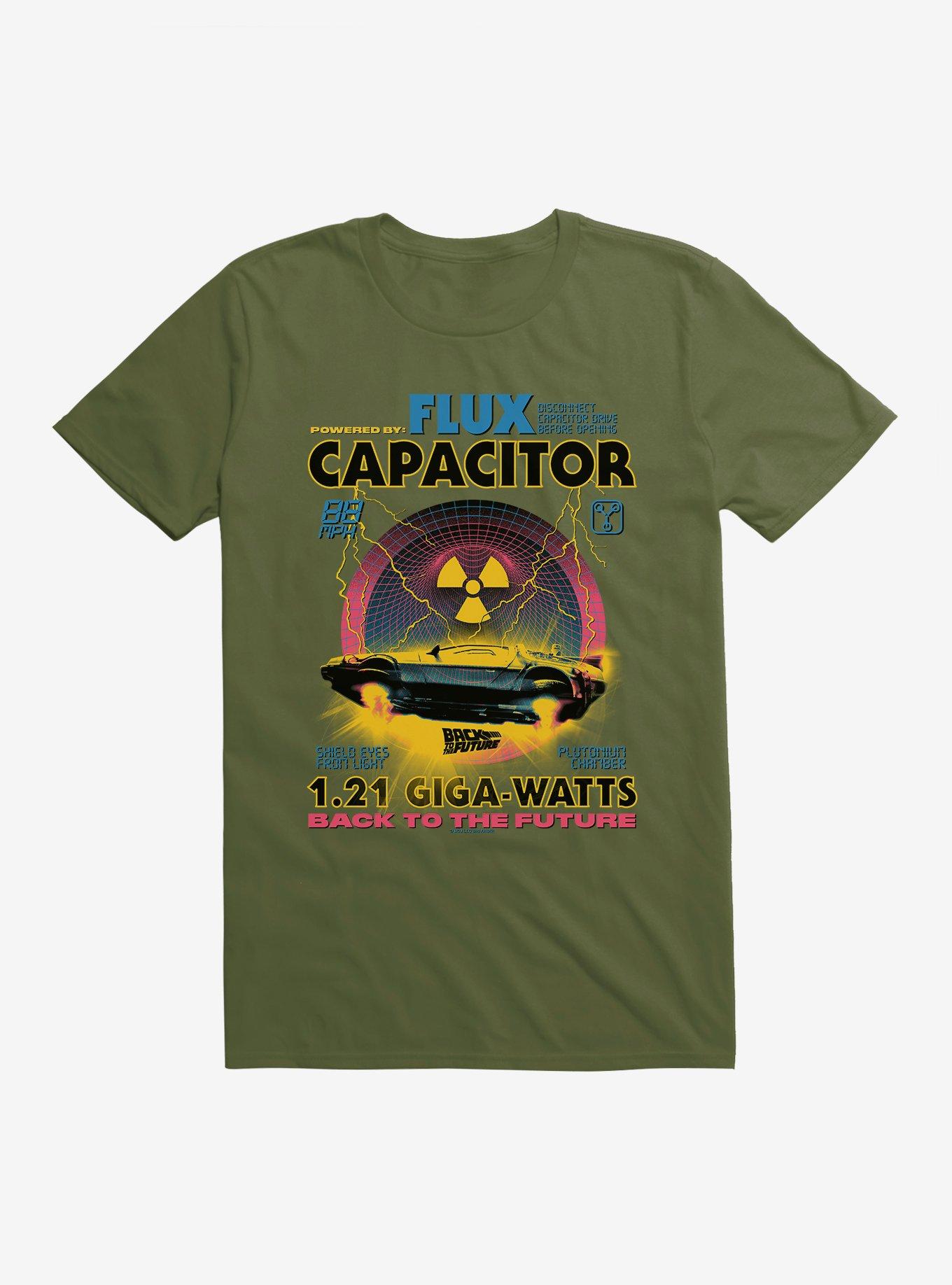 Back To The Future Powered By Flux T-shirt, , hi-res