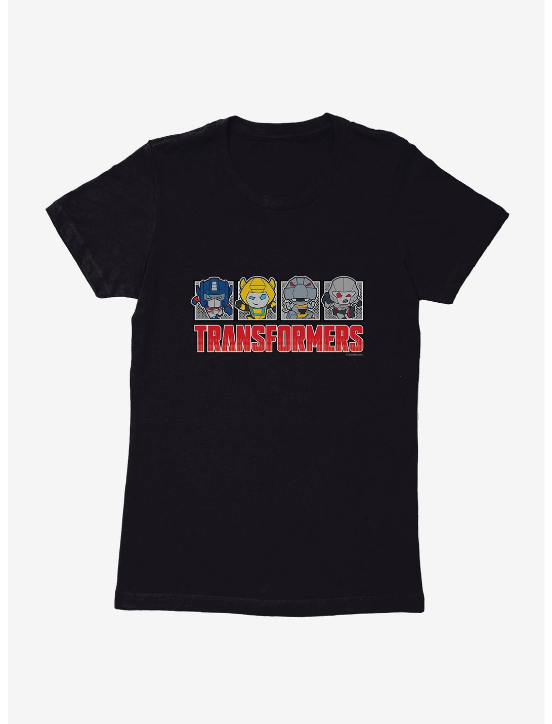 Transformers Character Boxes Horizontal Womens T-Shirt, , hi-res