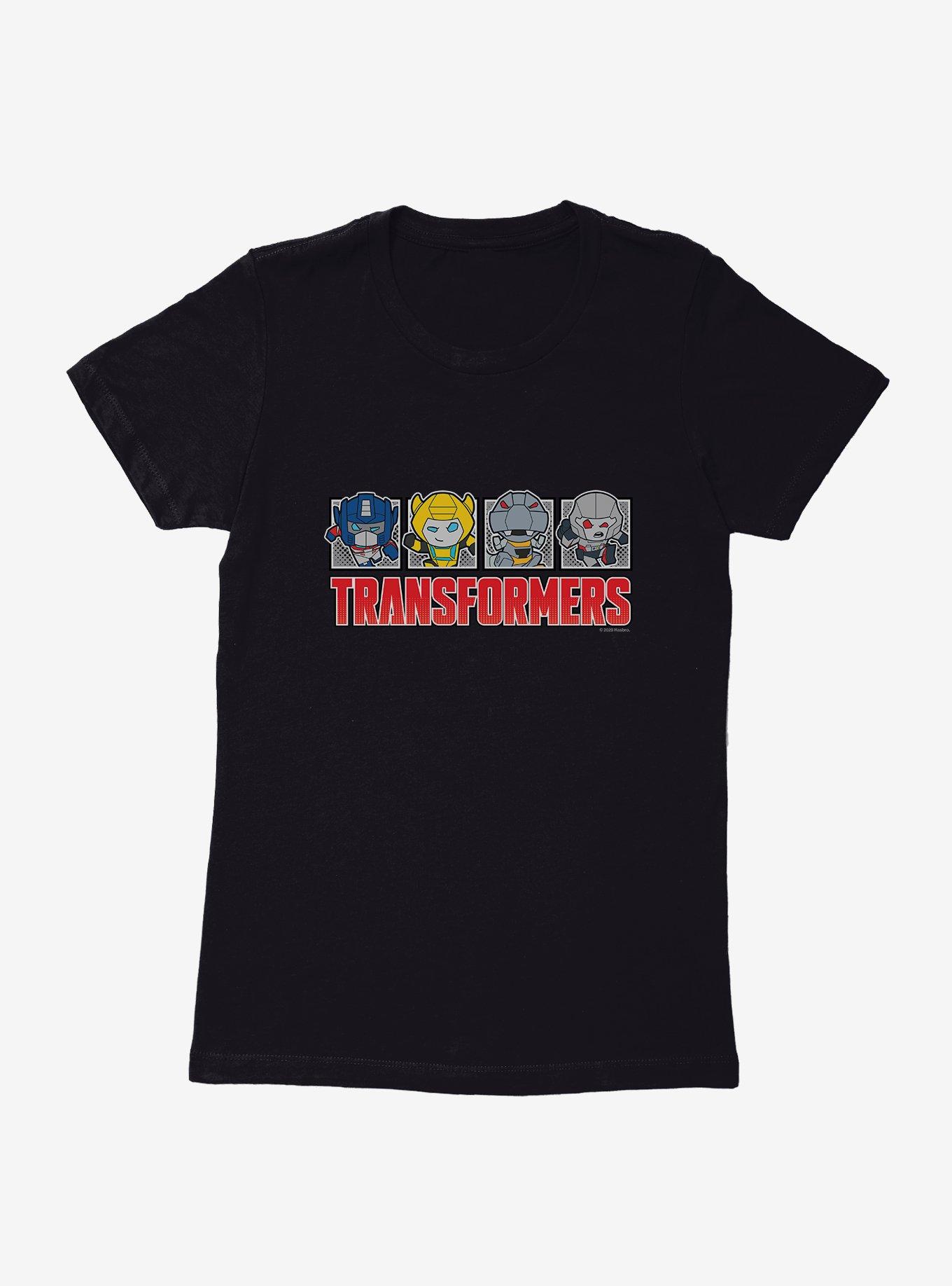 Transformers Character Boxes Horizontal Womens T-Shirt, , hi-res