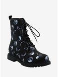 Moon Phases Combat Boots, MULTI, hi-res