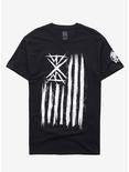 Black X Brave Wrestling Academy Flag T-Shirt, MULTI, hi-res