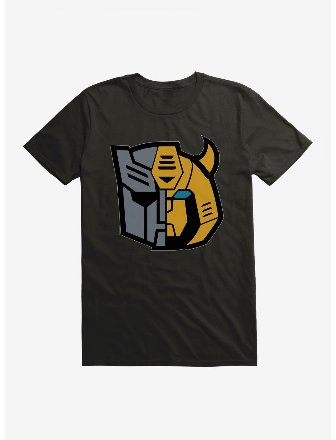 Plus Size Transformers Autobots Decepticons Logo T-Shirt, , hi-res