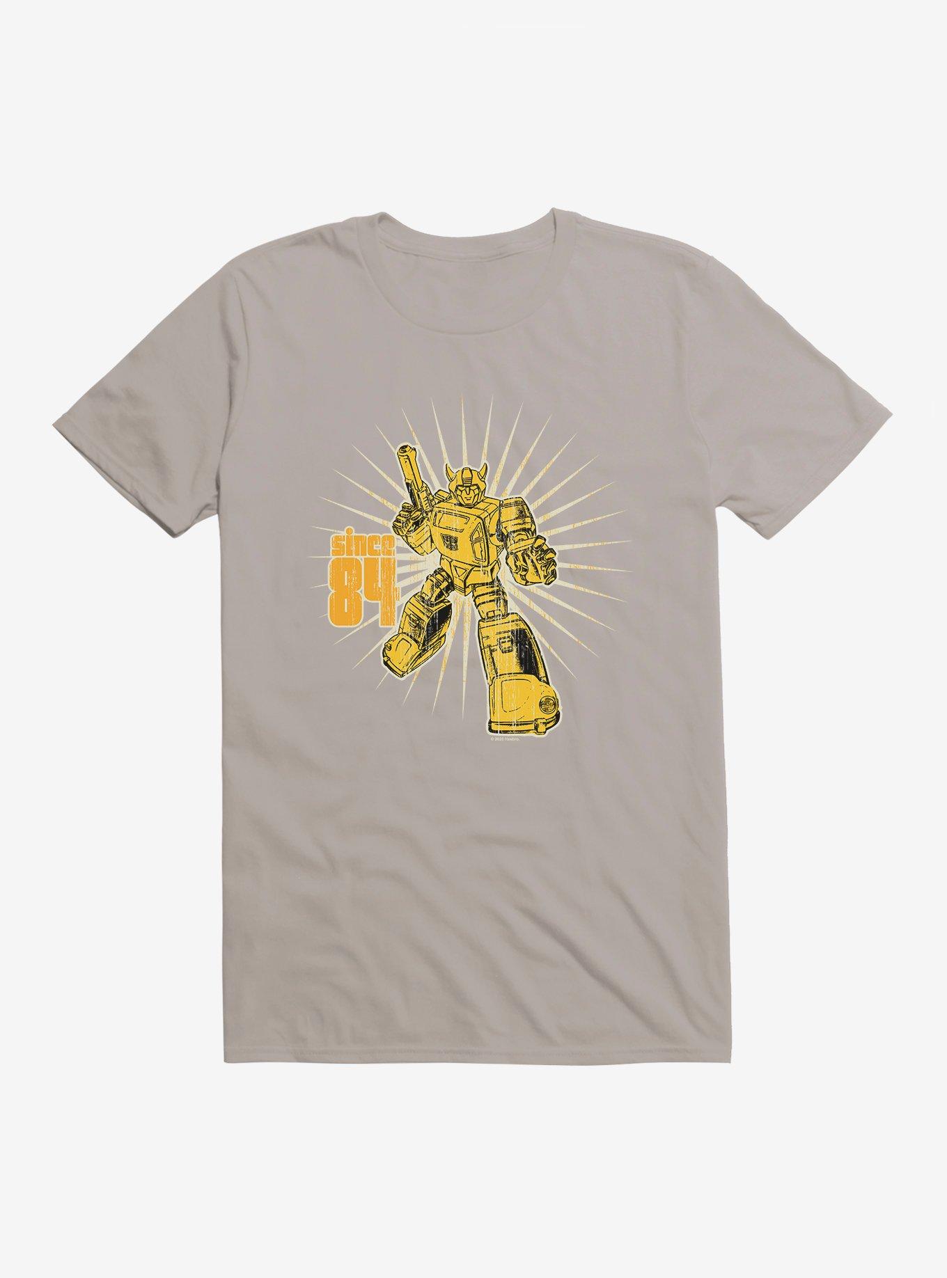 Transformers Since Vinatge Bumblebee T-Shirt, LIGHT GREY, hi-res