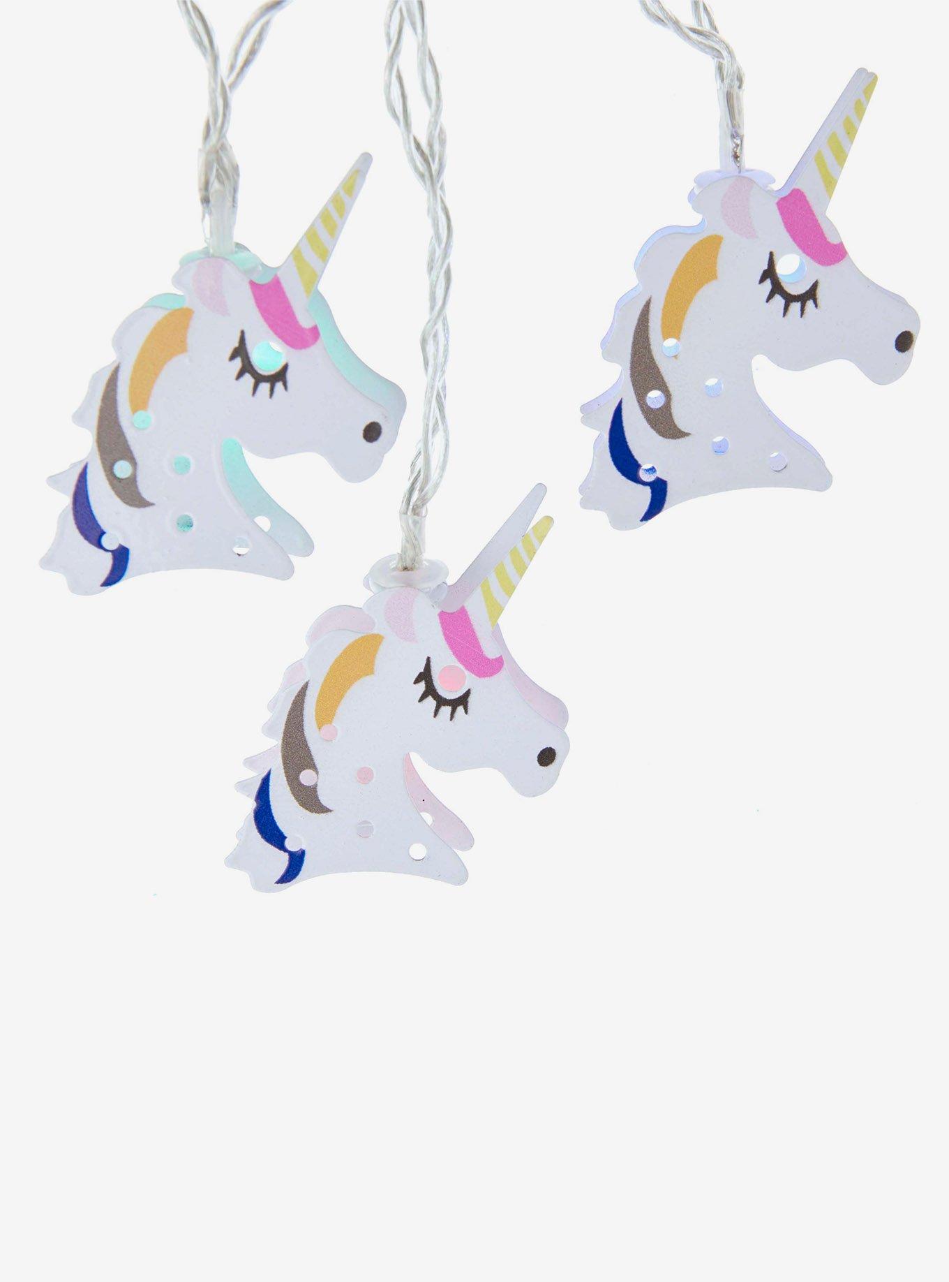 Metal Unicorn String Lights, , hi-res