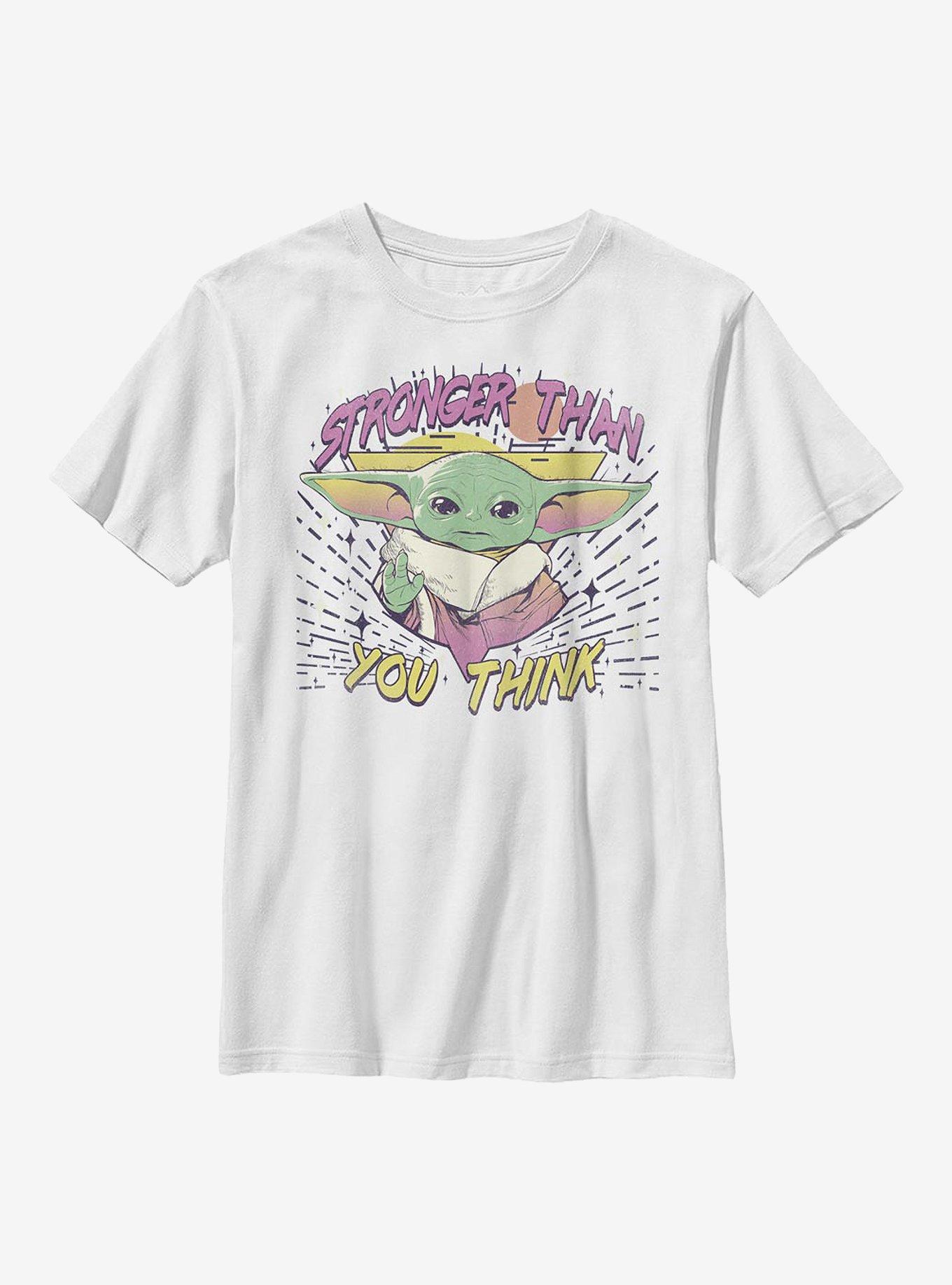 Star Wars The Mandalorian The Child Stronger Than You Think Youth T-Shirt, , hi-res