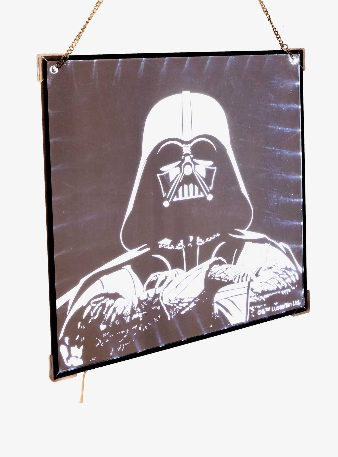 Star Wars Darth Vader Led Light-Up Wall Decor, , hi-res