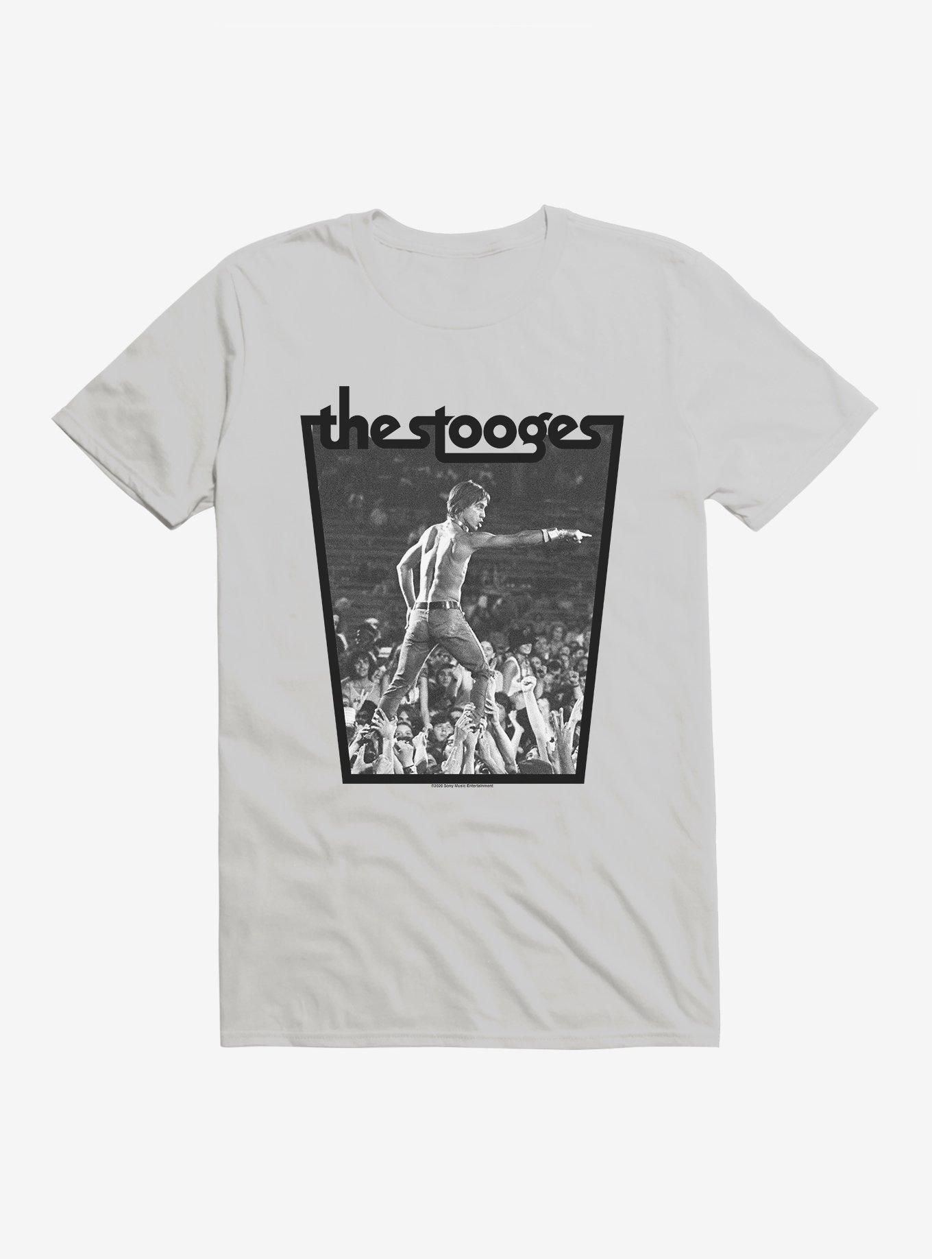 Iggy Pop Crowd Surf T-Shirt, SILVER, hi-res