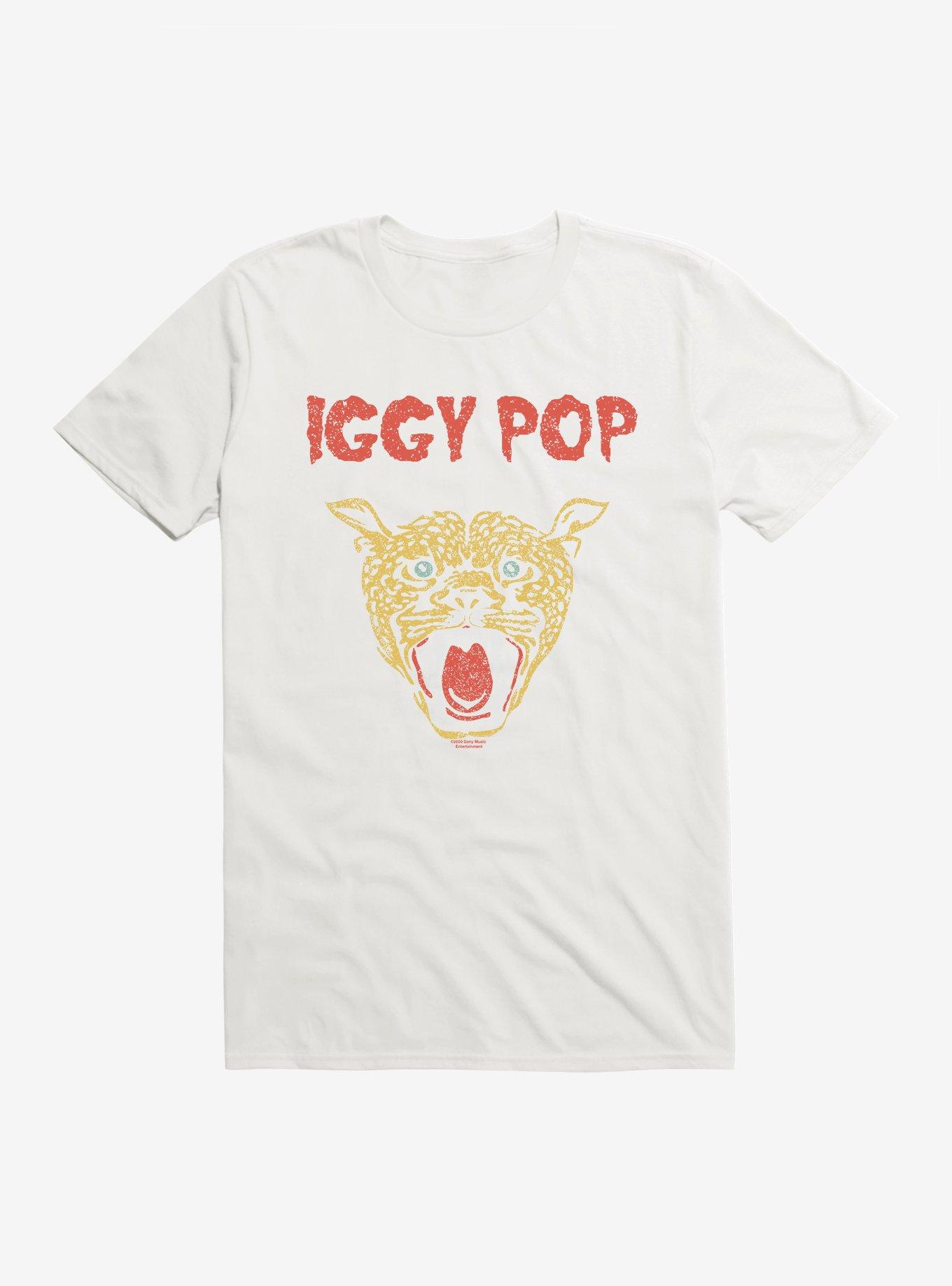 Iggy Pop Name And Cheetah T-Shirt, , hi-res