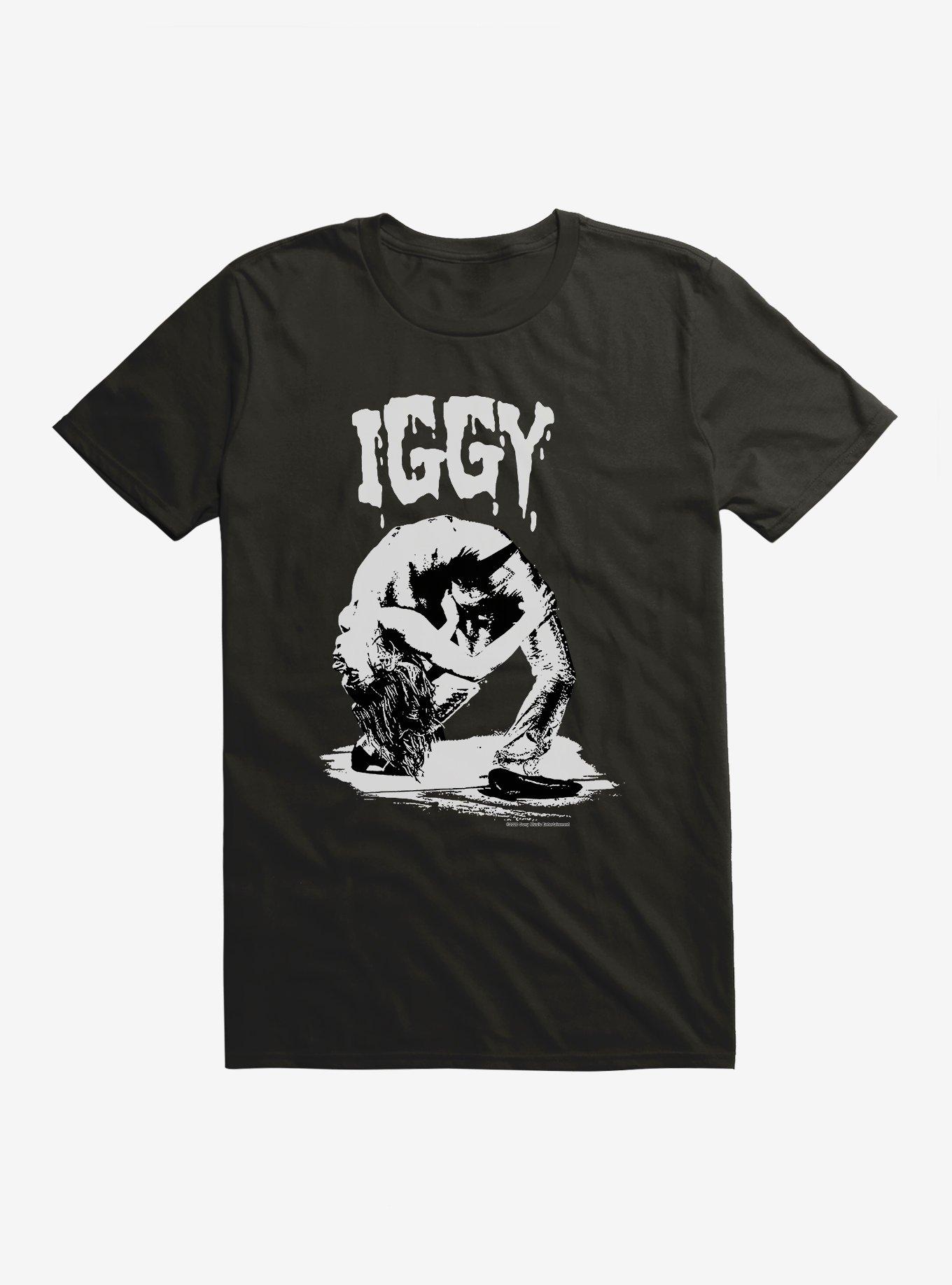 Iggy Pop Stencil Design TShirt Hot Topic