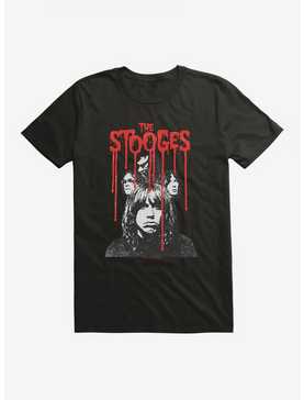 Iggy Pop The Stooges Red Font T-Shirt, , hi-res