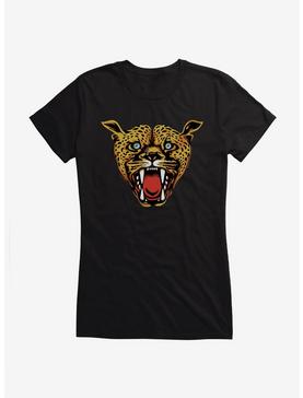 Iggy Pop Cheetah Face Girls T-Shirt, , hi-res