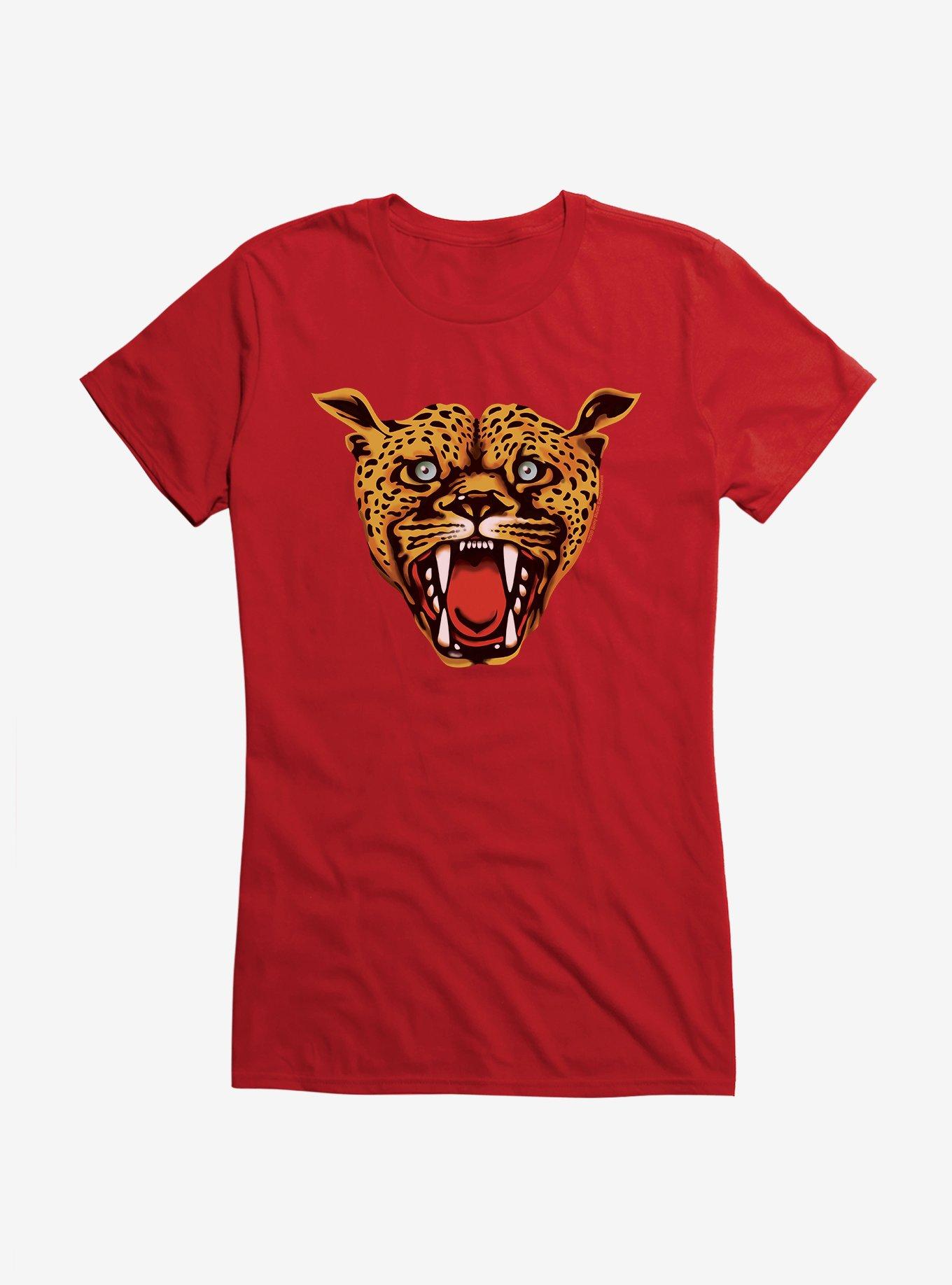 Iggy Pop Cheetah Face Girls T-Shirt, , hi-res