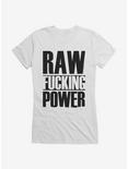 Iggy Pop Raw Font Girls T-Shirt, , hi-res