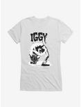 Iggy Pop Stencil Design Girls T-Shirt, , hi-res