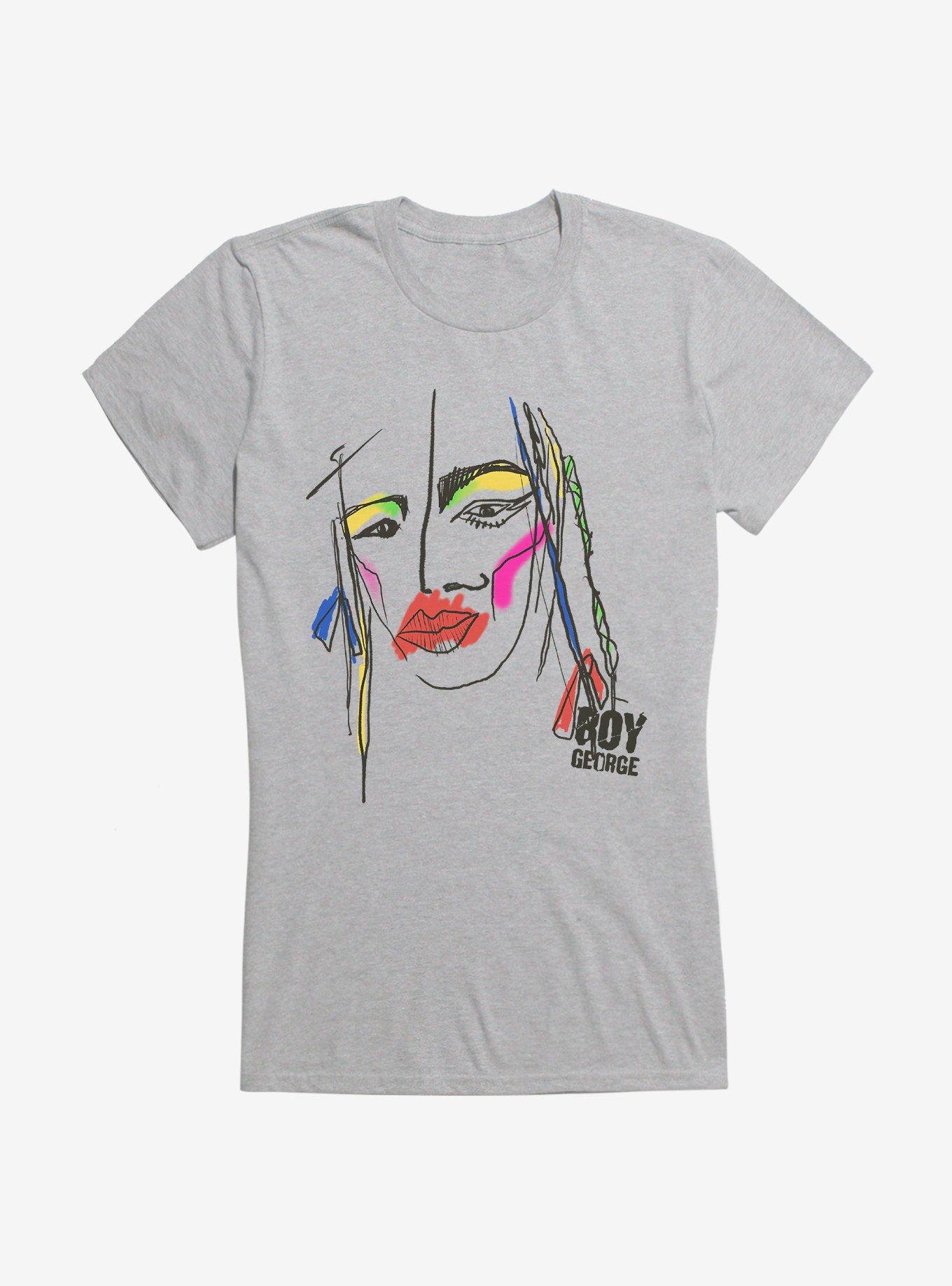 Boy George & Culture Club Face Painting Girls T-Shirt, , hi-res