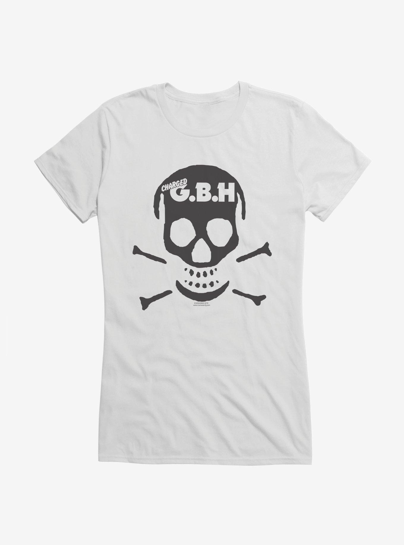 GBH Skull Girls T-Shirt, WHITE, hi-res