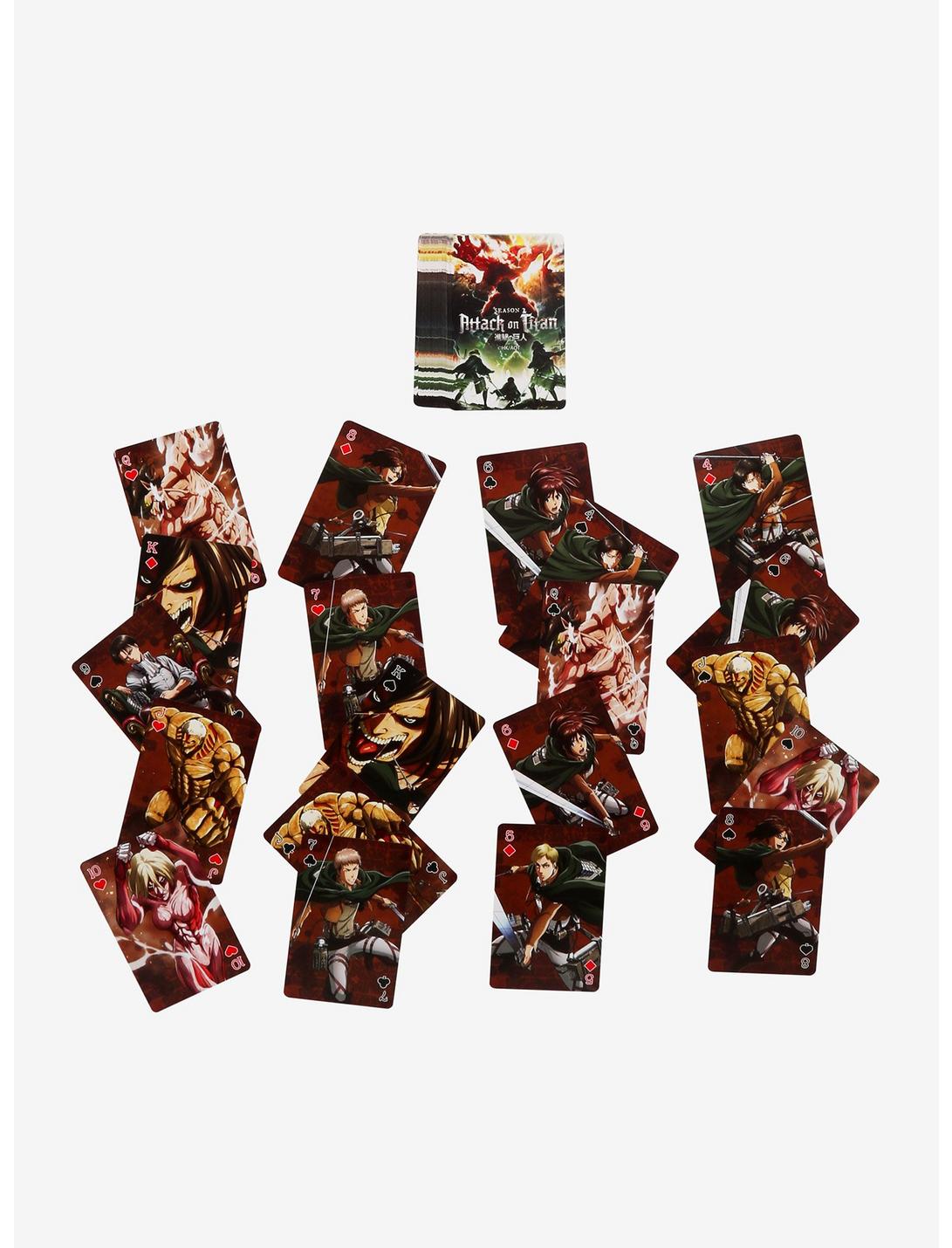 Attack On Titan Season 2 Playing Cards, , hi-res