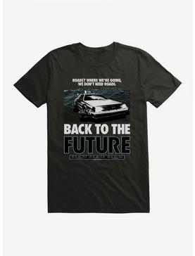 Back To The Future No Roads T-shirt, , hi-res