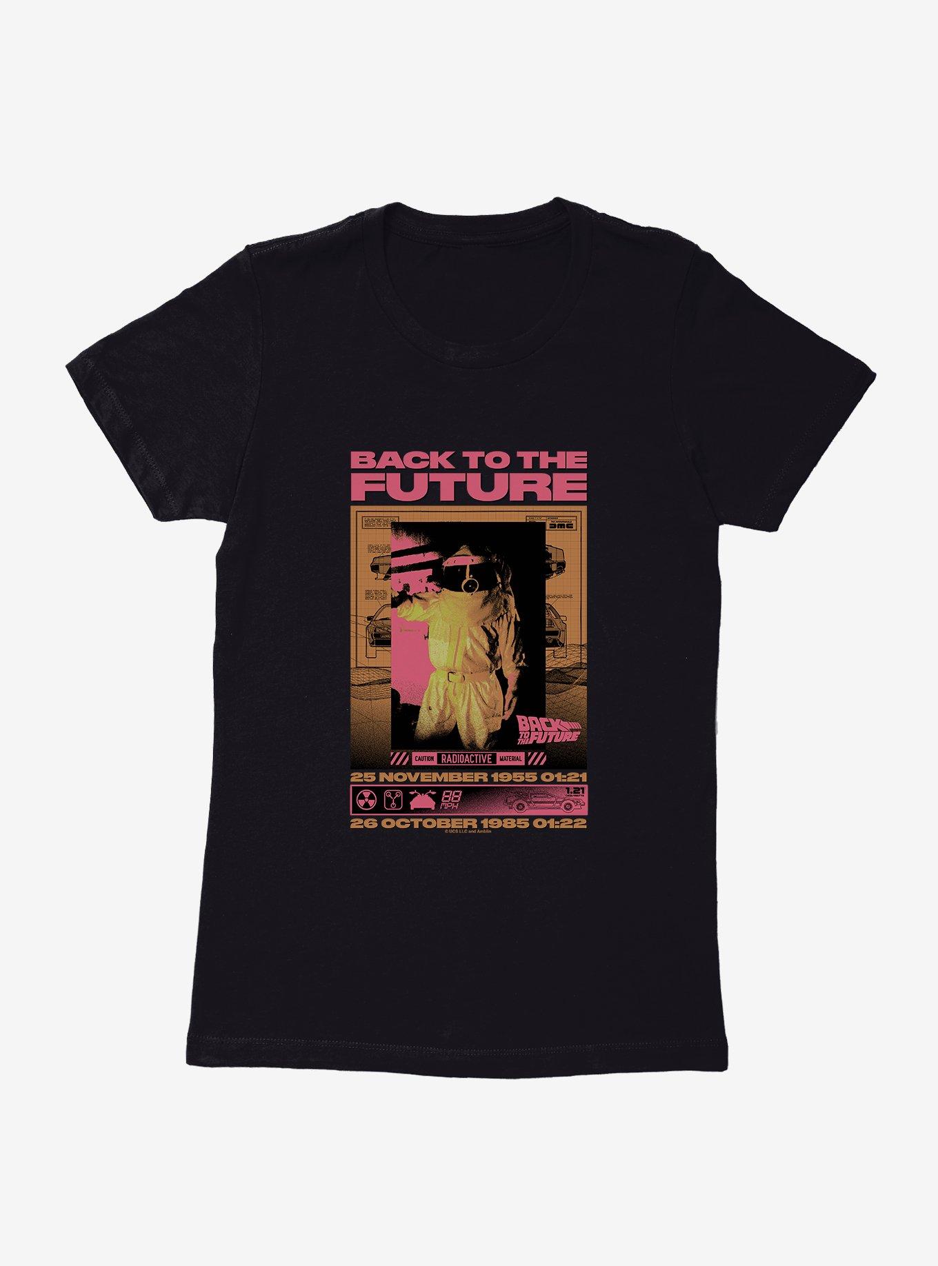 Back To The Future Radioactive Womens T-shirt, , hi-res