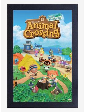 Animal Crossing: New Horizons Pathway Framed Wood Wall Art, , hi-res