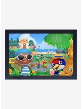 Animal Crossing New Horizons Summer Framed Poster, , hi-res