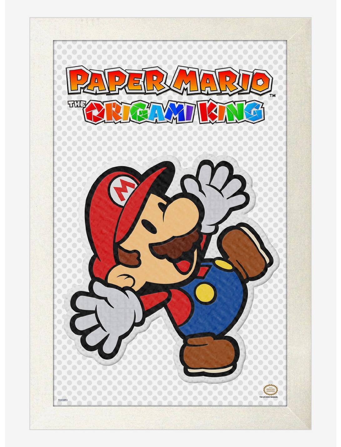 Paper Mario Sticker Framed Poster, , hi-res