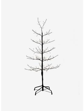 Black Twig With Warm White Cool White Twinkle Lights 4 Ft Tree, , hi-res