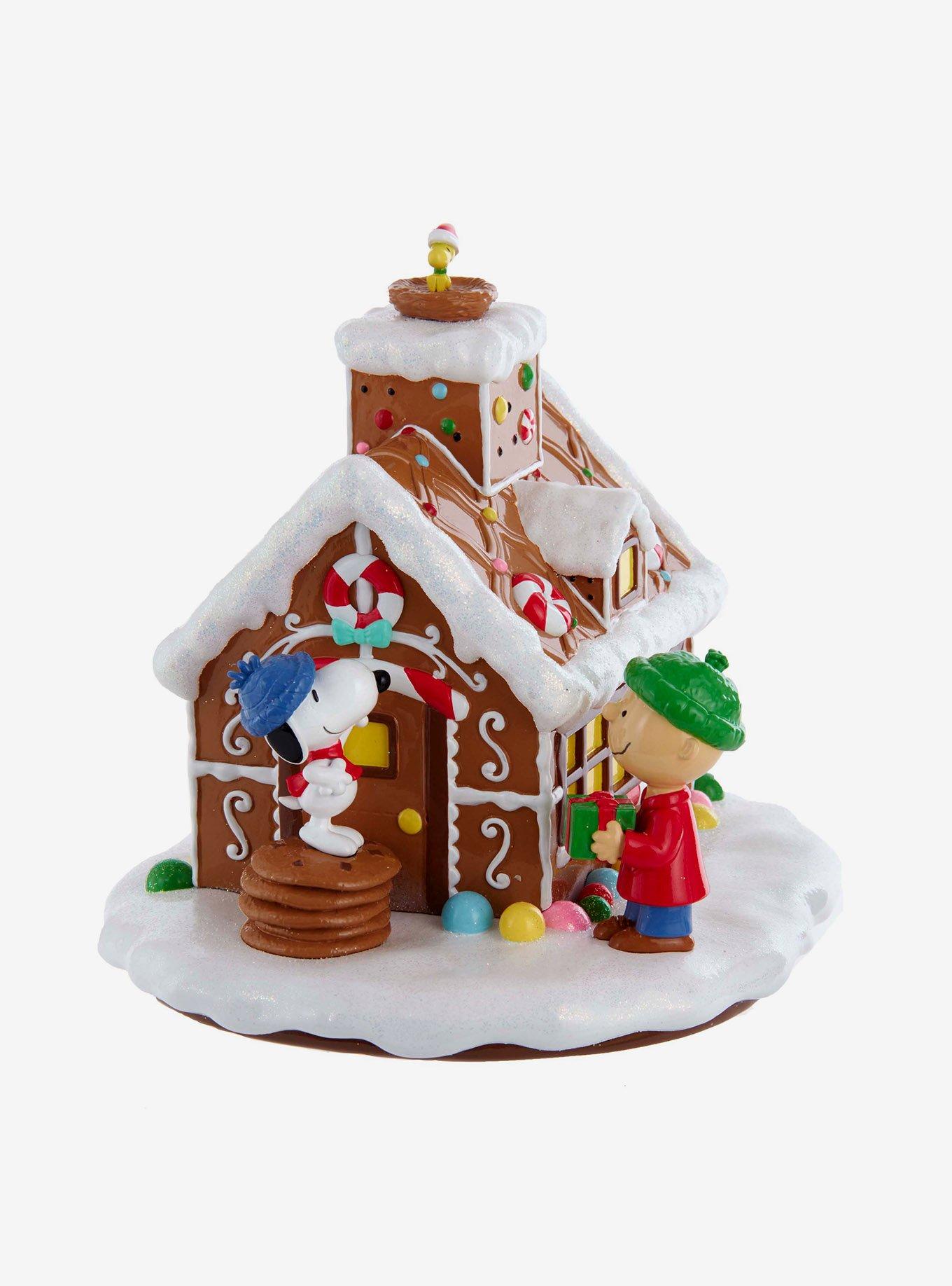 Peanuts Gingerbread House Table Piece, , hi-res