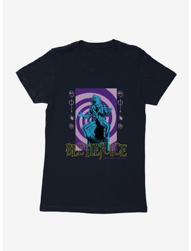 Beetlejuice Swirl Womens T-Shirt, MIDNIGHT NAVY, hi-res