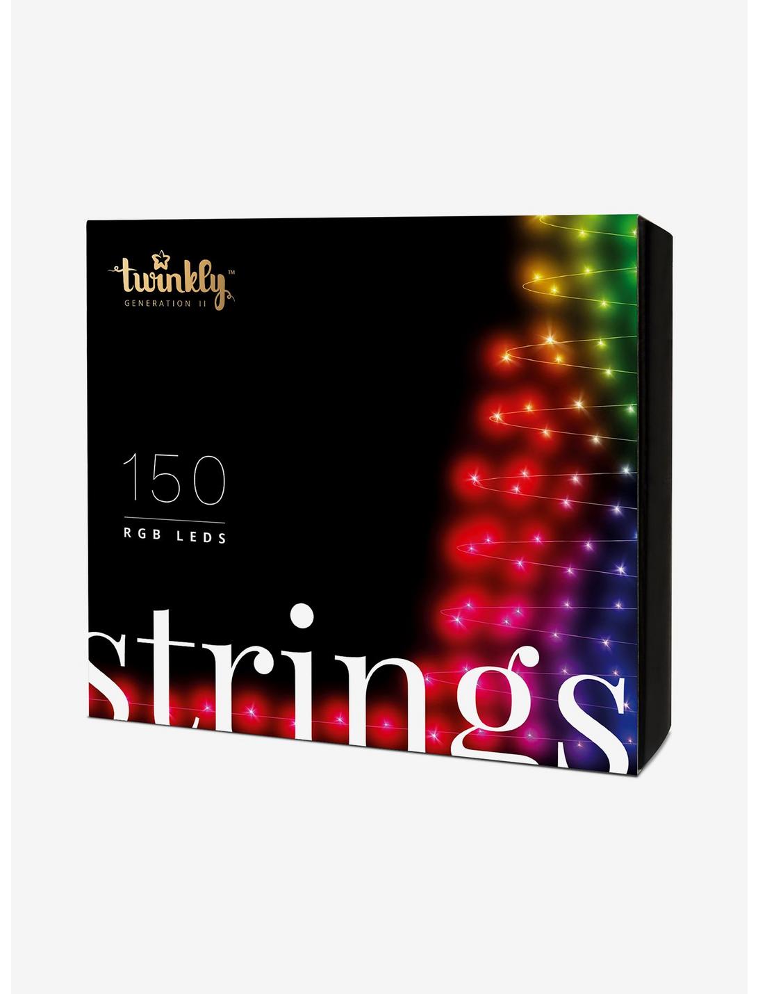 Twinkly LED Wifi/Bluetooth Customizable String Lights, , hi-res