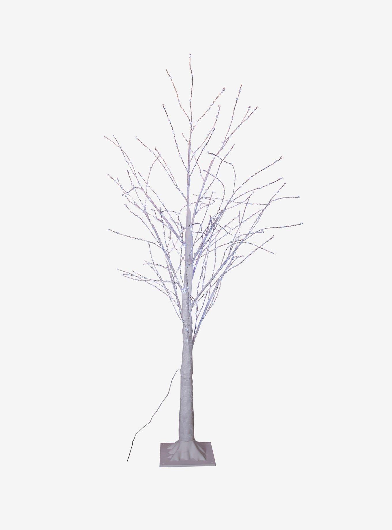 Winter White With 500 Cool White Lights Twig Tree, , hi-res