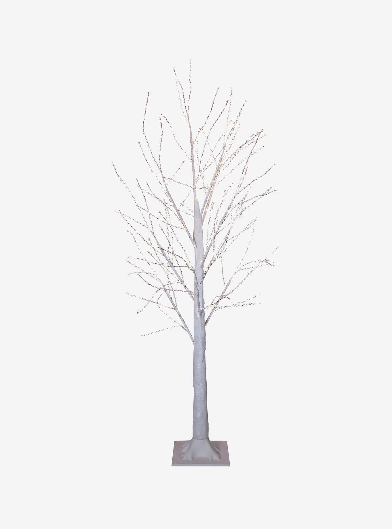 Winter White With 500 Warm White Lights Twig Tree, , hi-res