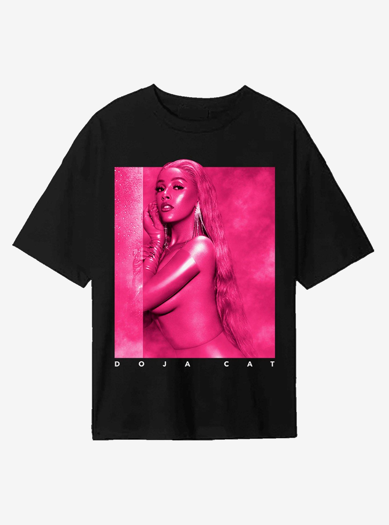 Doja Cat Hot Pink Album Cover T-Shirt Hot Topic