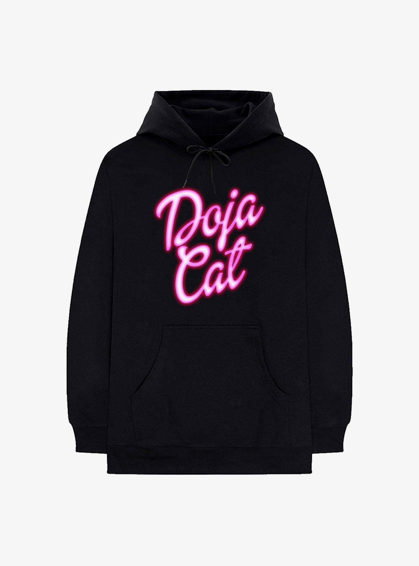 Doja Cat Logo Girls Hoodie, BLACK, hi-res