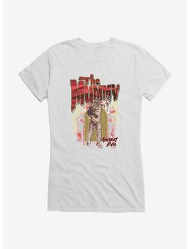 Universal Monsters The Mummy Tomb Wraps Girls T-Shirt, WHITE, hi-res