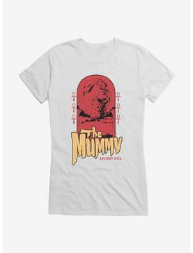 Universal Monsters The Mummy Window Girls T-Shirt, WHITE, hi-res