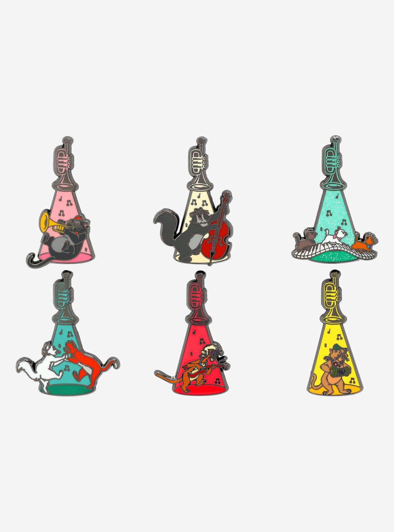 Loungefly Disney The Aristocats Trumpet Spotlight Blind Box Enamel Pin, , hi-res