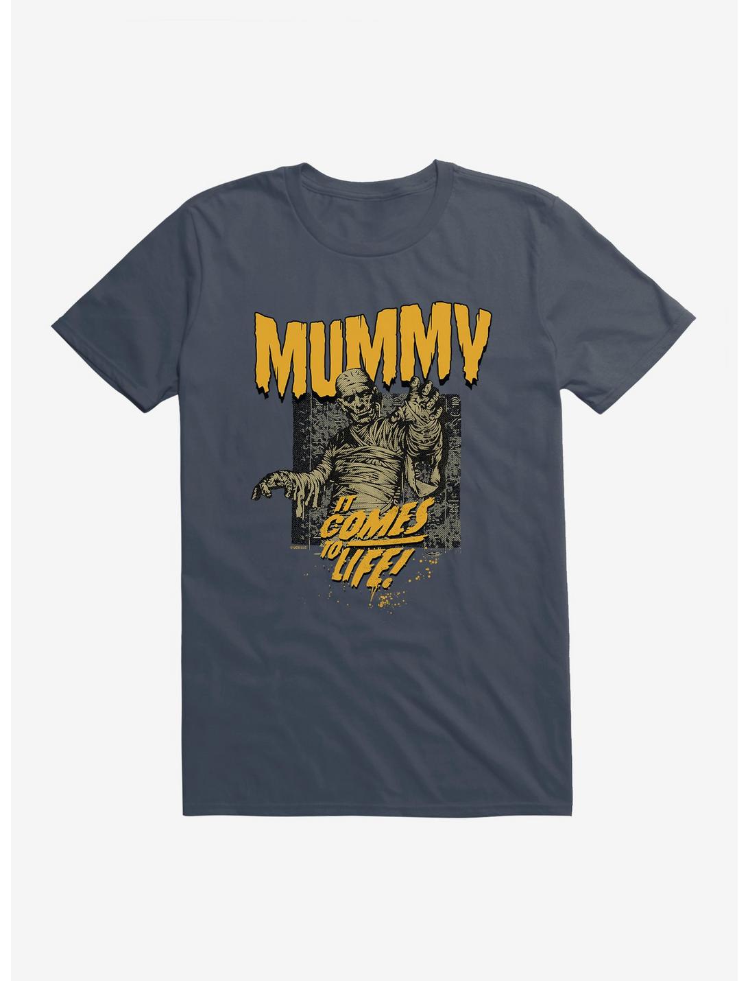 Universal Monsters The Mummy Tomb T-Shirt, LAKE, hi-res