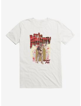 Universal Monsters The Mummy Tomb Wraps T-Shirt, WHITE, hi-res