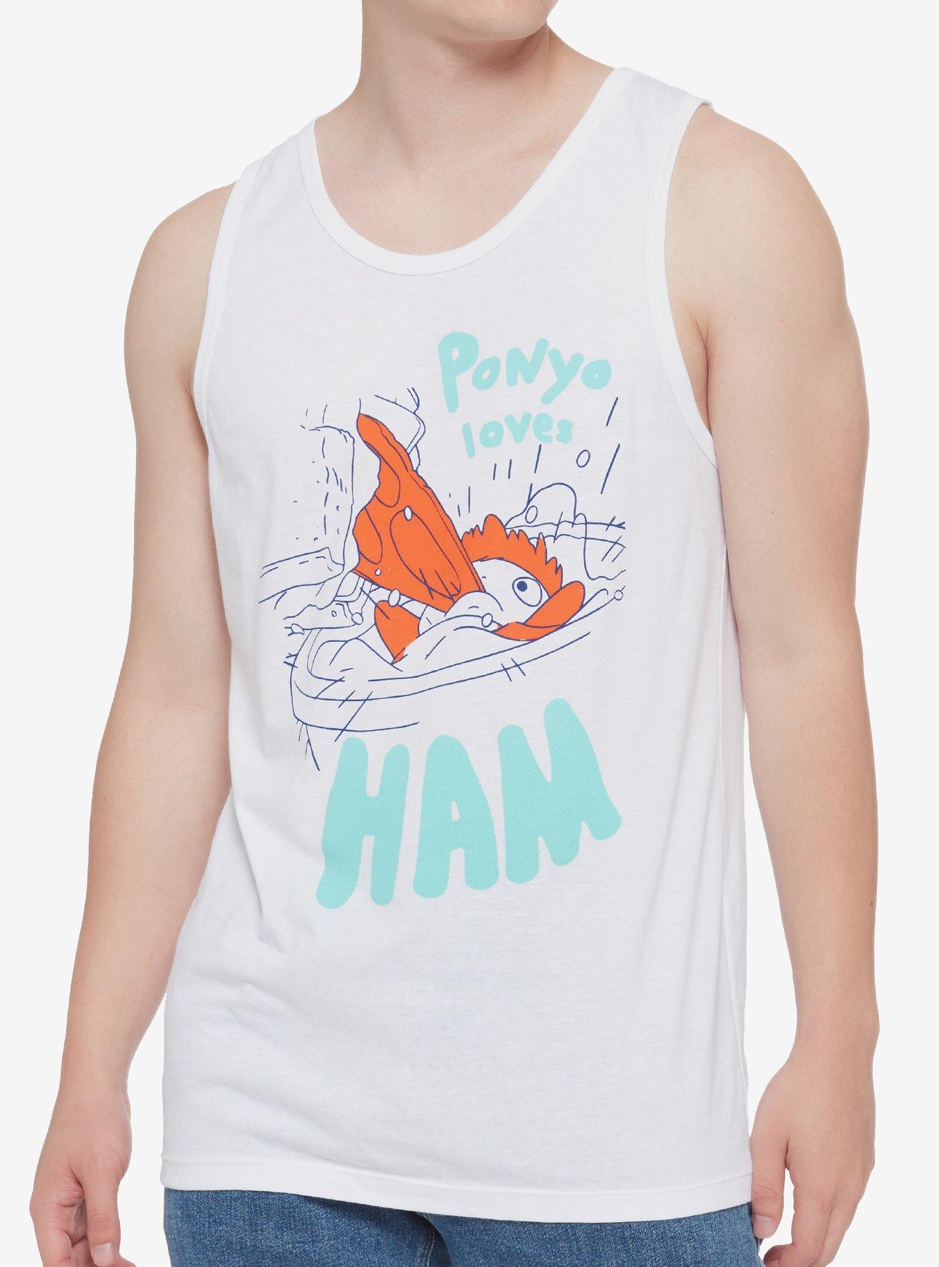 Studio Ghibli Ponyo Loves Ham Tank Top, MULTI, hi-res