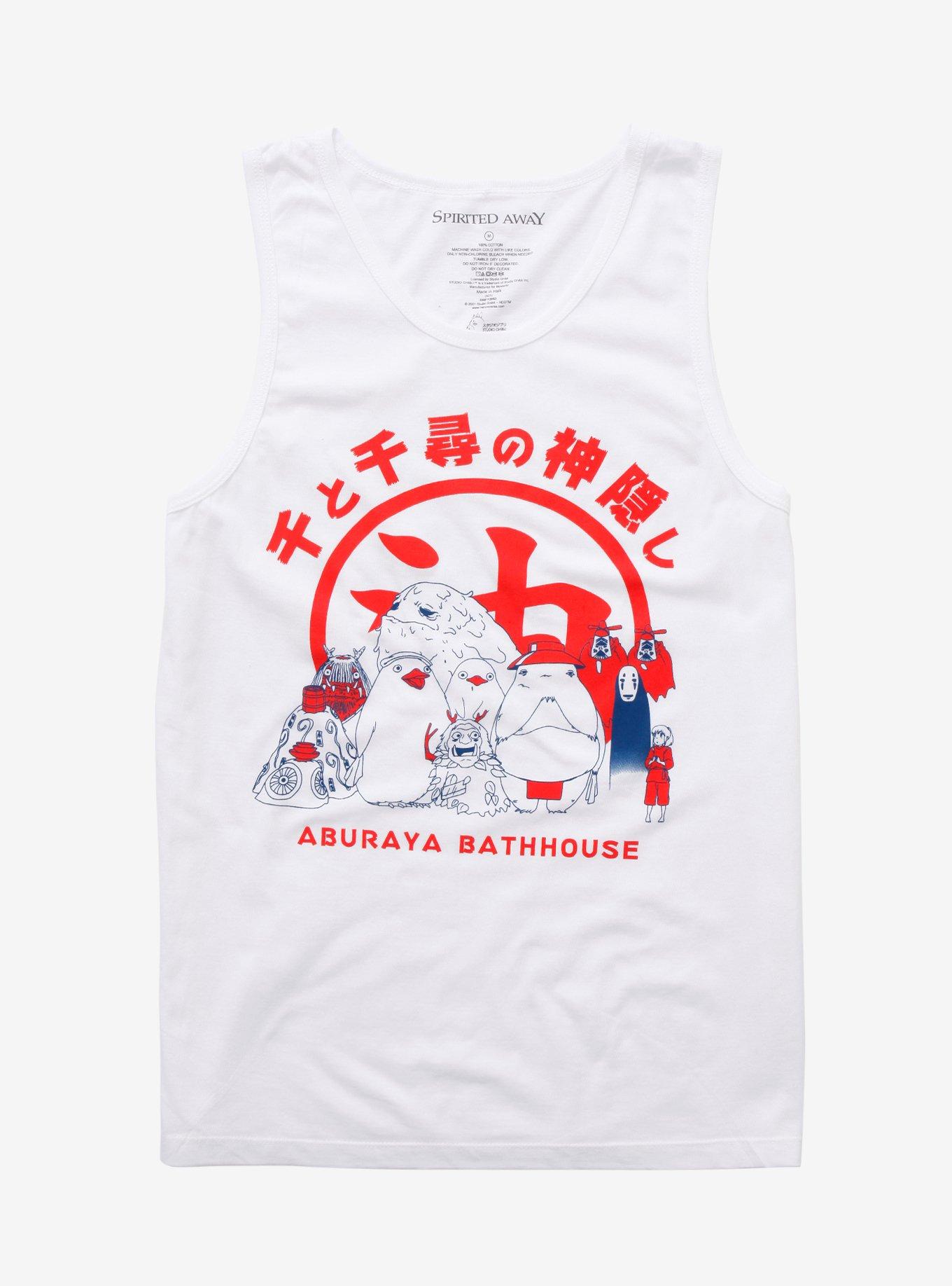 Studio Ghibli Spirited Away Aburaya Bathhouse Tank Top, MULTI, hi-res