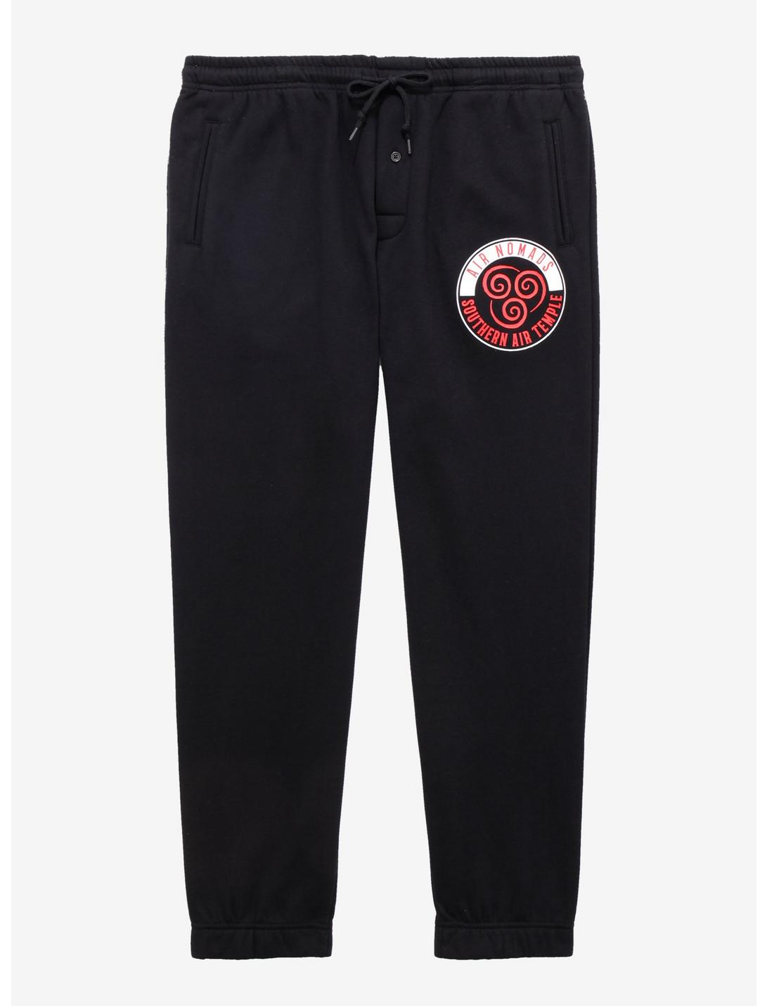 Avatar: The Last Airbender Air Nomads Joggers - BoxLunch Exclusive, BLACK, hi-res